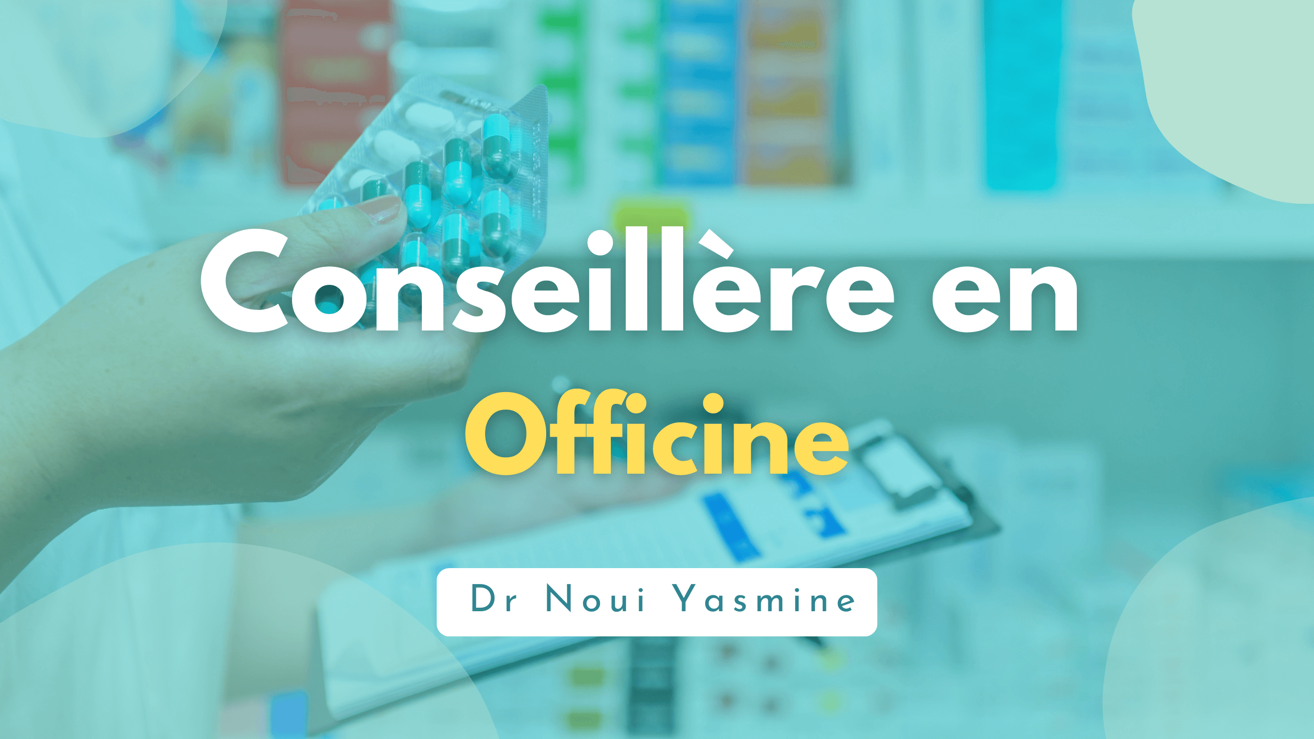 Conseillère en officine